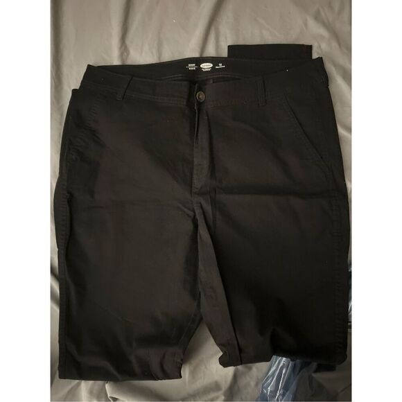 Ladies OLD NAVY San Francisco California Skinny Jeans Size 16 T Regular Black - Picture 1 of 3